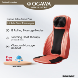 [Apply Code: 5EP60] OGAWA Estilo Prime Plus Mobile Seat Free Turtle Mini Massager*